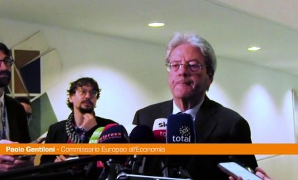 Gentiloni "Aumento tassi non un problema nell'immediato per l'Italia"