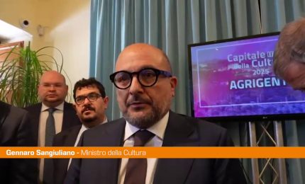 Ponte Stretto, Sangiuliano "Importante agganciare Sicilia a Europa"