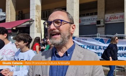 A Palermo marcia degli studenti contro la mafia