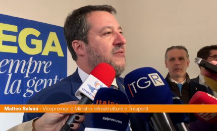 Calabria, Salvini "Dal governo investimenti senza precedenti"