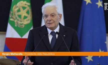 Mattarella "Musica e arte non tollerano i confini"