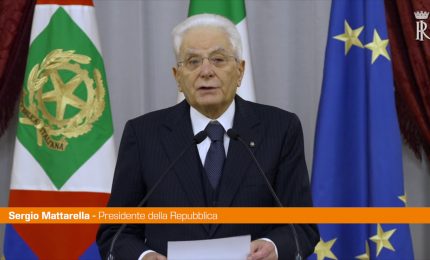 Mattarella "Fermare la violenza sulle donne"