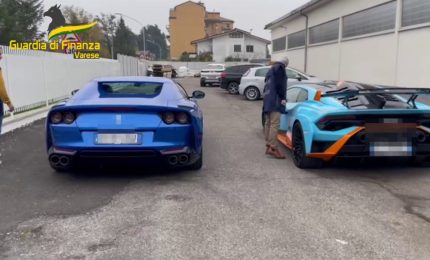 Scoperta truffa "bonus facciate", sequestrate Ferrari e Lamborghini