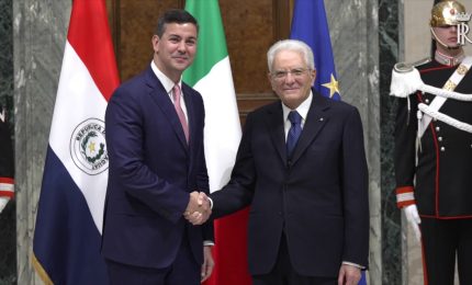 Mattarella incontra il Presidente della Repubblica del Paraguay