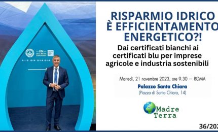 Madre Terra - Dai certificati bianchi a quelli blu per imprese