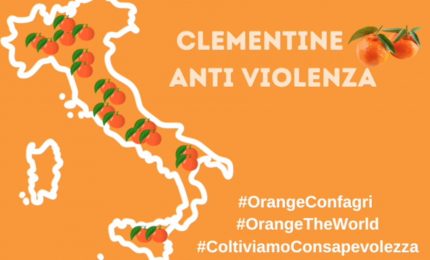 Le clementine anti violenza di Confagricoltura