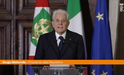 Mattarella "Crisi geopolitica rischia di travolgere ordine mondiale"