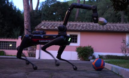 Arruolato "Saetta", primo cane robot dei Carabinieri