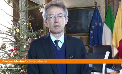 Sindaco di Napoli "Auguri per un anno di pace, salute e opportunità"