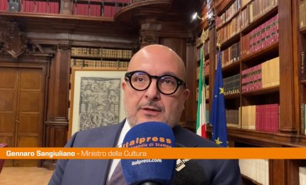 Sangiuliano "Importante riscoprire figure come Cavour"