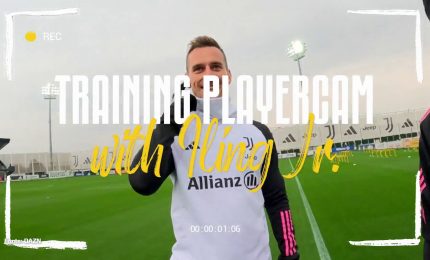 Il futuro è in Juve-Napoli, Dazn lancia la body cam