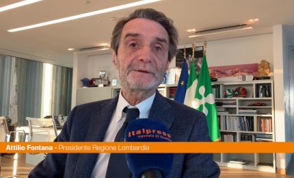 Lombardia, Fontana "Il 2024 sarà un anno difficile ma ne usciremo"