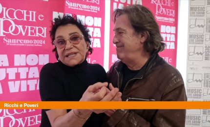 Sanremo, Ricchi e Poveri "Il nostro brano è un inno alla vita"