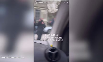 Fedez "Fuori casa di Messina Denaro c'era meno gente..."