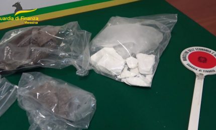 Sequestrato un kg di droga agli imbarcaderi a Messina