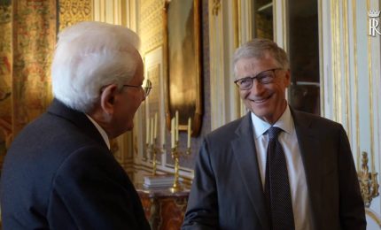 Mattarella riceve Bill Gates, al centro Africa e sviluppo