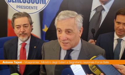 Regionali, Tajani "In Basilicata il candidato sarà Bardi"