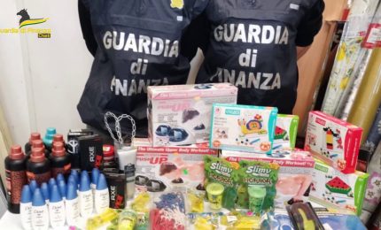 Sequestrati a Chieti giocattoli e cosmetici dannosi per la salute