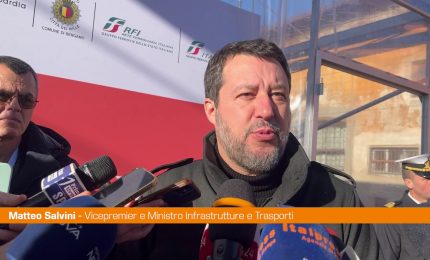 Salvini “Le infrastrutture sono la spina dorsale del Paese"