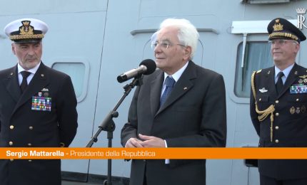 Mattarella "Forze armate garantiscono la libertà della Repubblica"