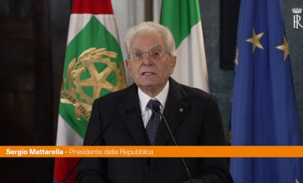 Foibe, Mattarella "Muro di oblio intorno a migliaia di italiani"