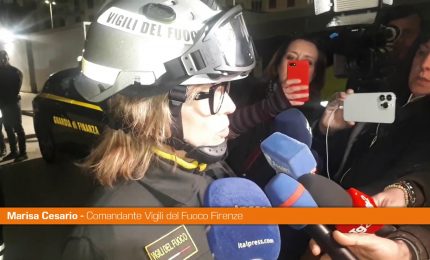 Crollo Firenze, Vigili del Fuoco "Complesso recupero quinta vittima"