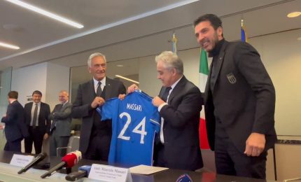 Gravina e Buffon all'Onu, incontro con l’ambasciatore Massari