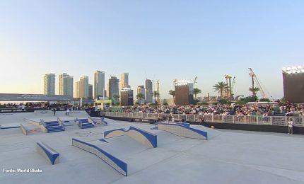 Skateboarding azzurro ancora protagonista a Dubai