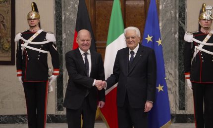 Mattarella a Scholz "Solidi rapporti tra Italia e Germania"