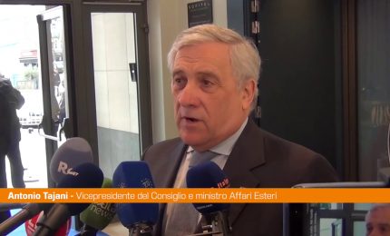 Tajani "L'Unione Europea deve lavorare per la pace"