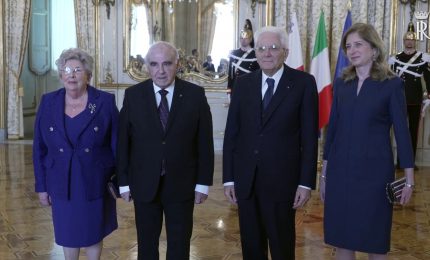 Mattarella incontra al Quirinale il presidente maltese Vella