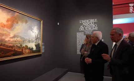 Il Presidente Mattarella inaugura la mostra “Napoli Ottocento”