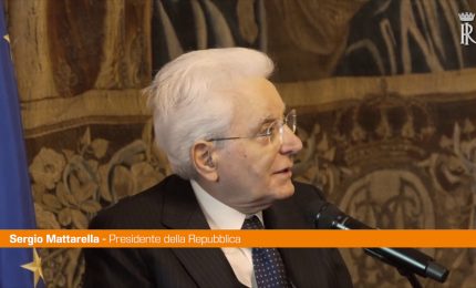 Mattarella "Libertà di stampa fondamentale per la democrazia"