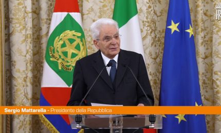 Mattarella "Funzione del magistrato va esercitata in modo imparziale"