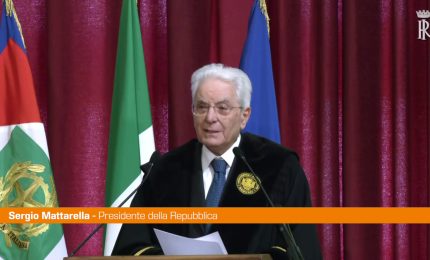 Università, Mattarella "Luogo di libero dibattito al di sopra stati"