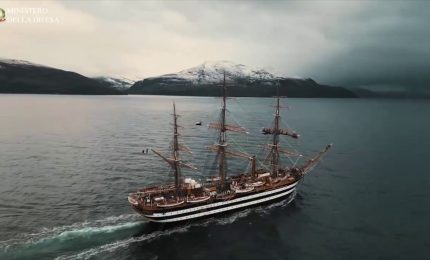 Marina Militare, la "Amerigo Vespucci" doppia Capo Horn