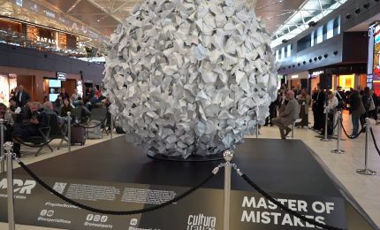 Arte protagonista all'aeroporto di Fiumicino con "Master of Mistakes"