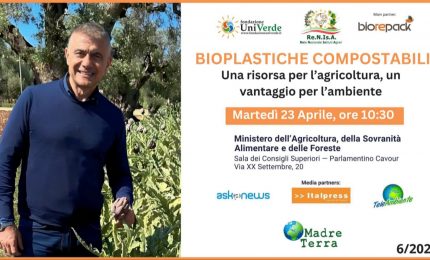 Madre Terra - Convegno 23 aprile a Roma su Bioplastiche compostabili