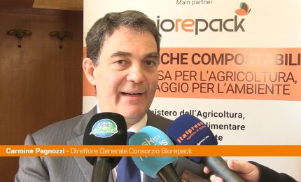 Pagnozzi "Importante contributo da imballaggi in bioplastica"