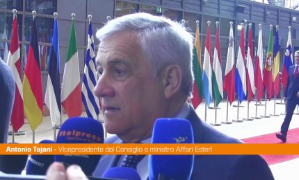 Tajani "Favorevoli a stato palestinese ma non guidato da Hamas"