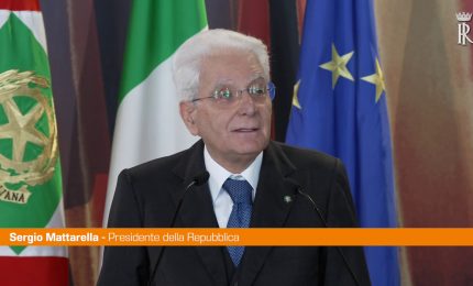 Mattarella "Abbiamo bisogno della sensibilità del cinema"