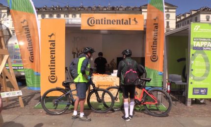 Continental al Giro d'Italia tra sostenibilità e innovazione