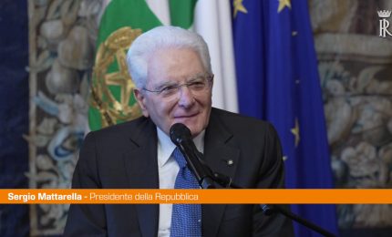 Mattarella riceve una delegazione dell'istituto penale Nisida