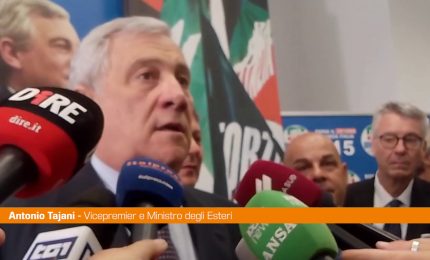 Iran, Tajani "Spero che la nuova dirigenza lavori per la pace"