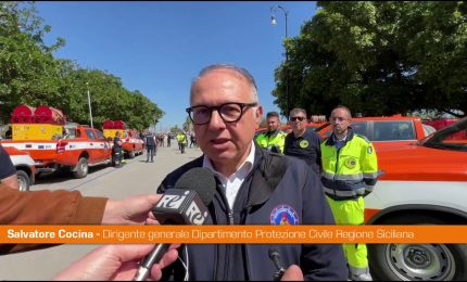 Incendi in Sicilia, consegnati 70 mezzi a volontari Protezione Civile