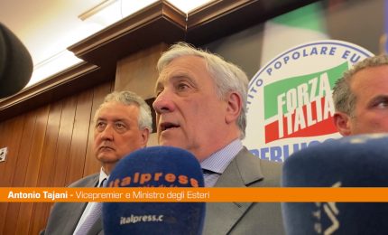 Tajani "Lavoriamo per la pace sia in Ucraina sia in Medio Oriente"