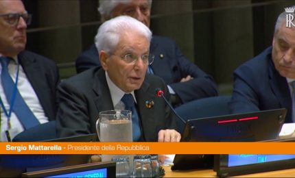 Onu, Mattarella "Pace solo rispettando diritti popoli"