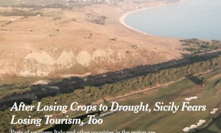 “Come dune nel deserto”. Siccità in Sicilia finisce sul New York Times