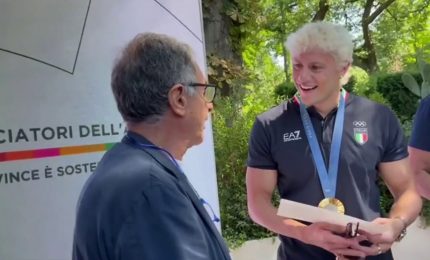 La medaglia d'oro Martinenghi diventa ambasciatore dell'ambiente