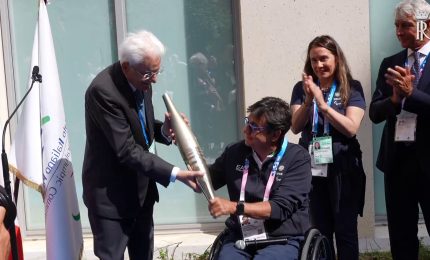 Paralimpiadi, Mattarella in visita al Villaggio atleti a Parigi